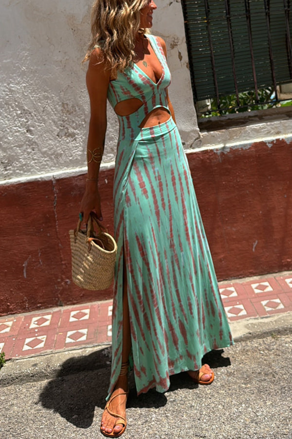 Amara – Plunge Cut-Out Dress
