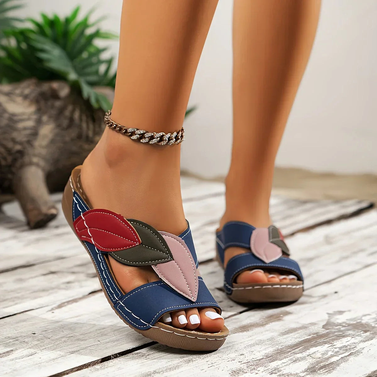 Kaia – Effortless Slip-On Sandals for Sunny Days
