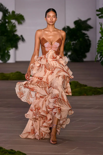 Alessia - Romantic Ruffle Dress